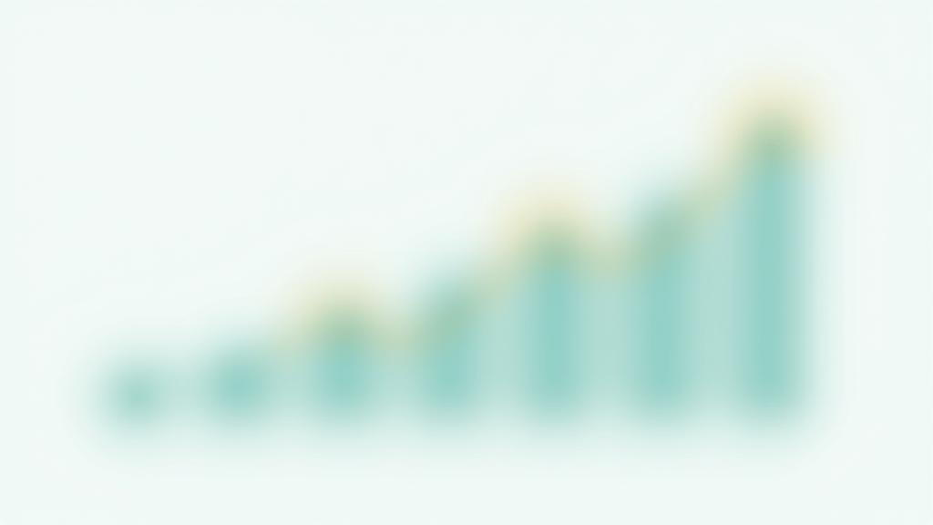 A bar graph clearly showing an upward trend in guest satisfaction scores and repeat booking rates over time.
